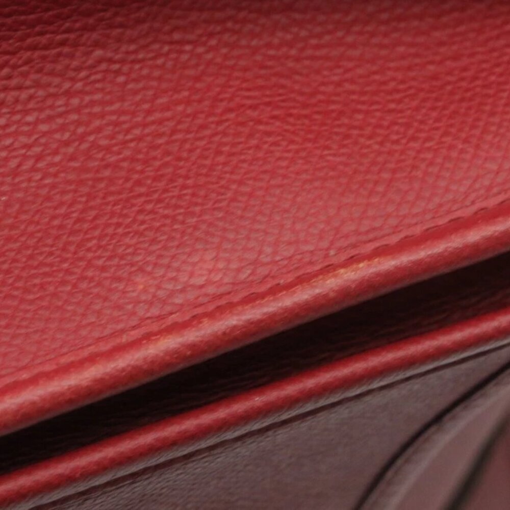 Hermes Taurillon Clemence Evelyne III GM Shoulder Bag - Dark Fuchia Pink - Picture 12 of 15